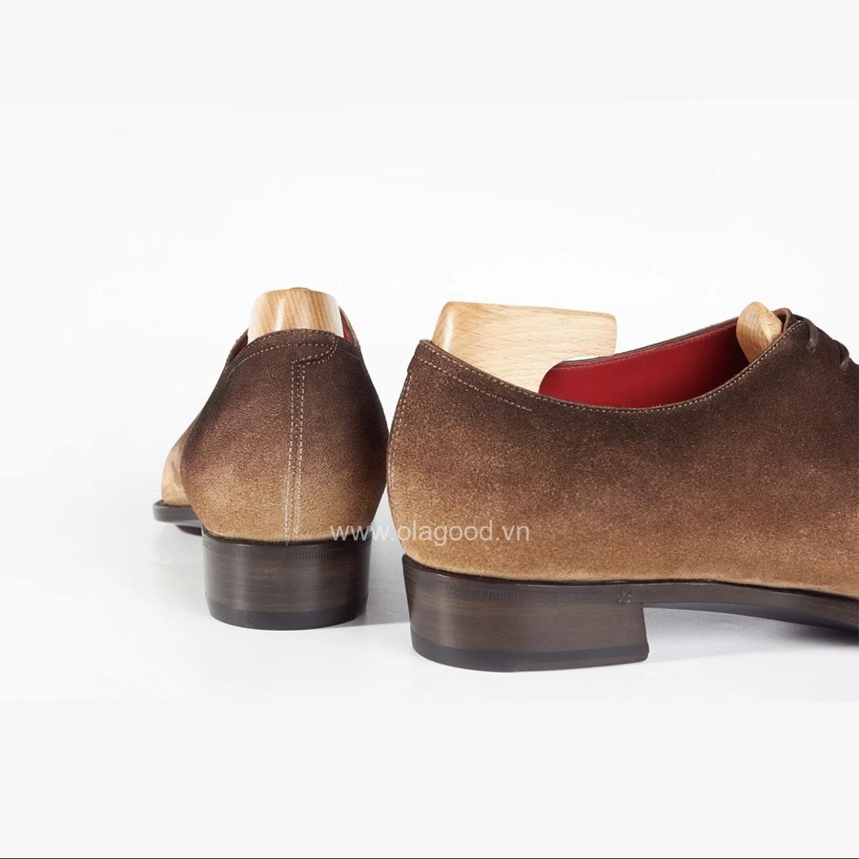 Giày Wholecut Oxford Suede - WOS011B - Hình ảnh 4