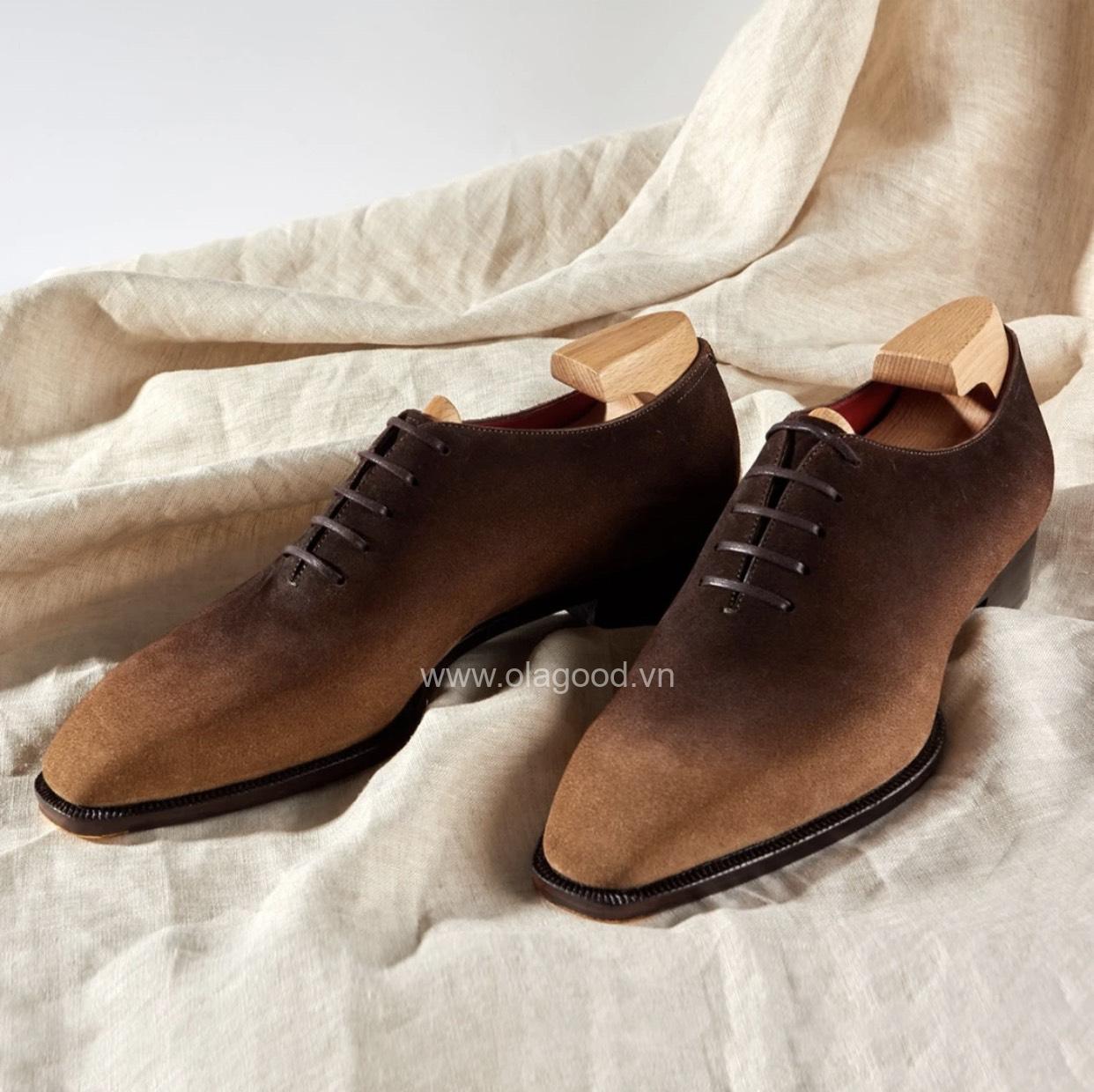 Giày Wholecut Oxford Suede - WOS011B - Hình ảnh 5