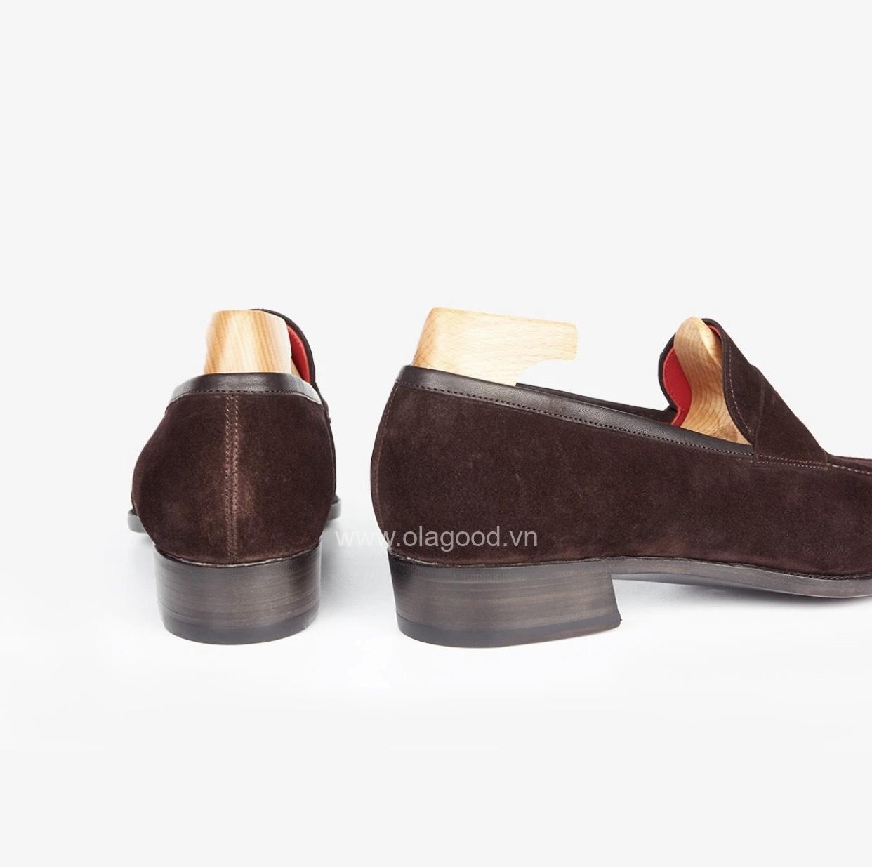 Giày Penny Loafer Suede - PLS017B - Hình ảnh 4