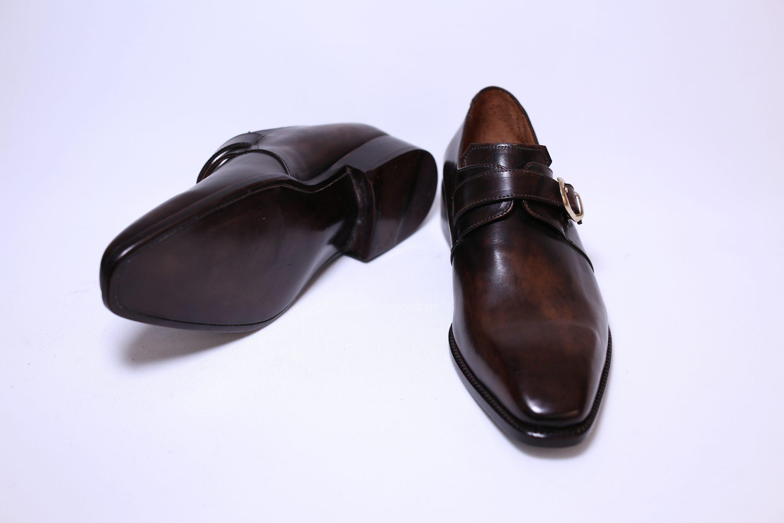 Giày Single Monkstrap - SM012B - Hình ảnh 4