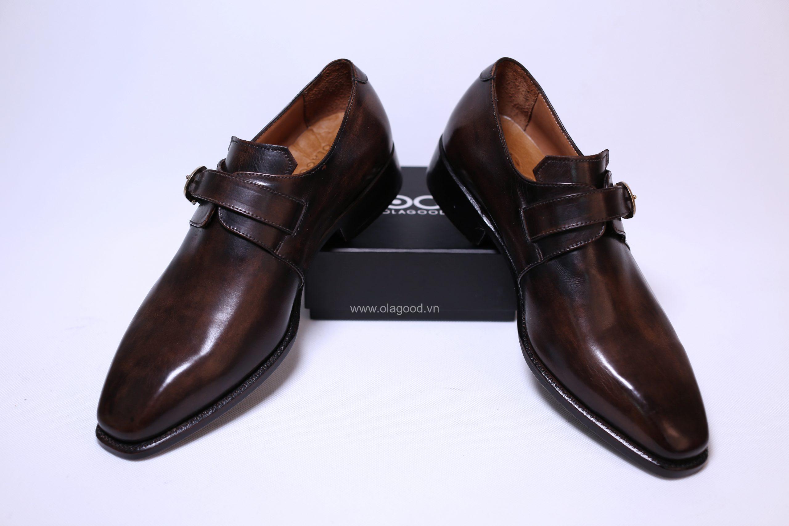 Giày Single Monkstrap - SM012B - Hình ảnh 5