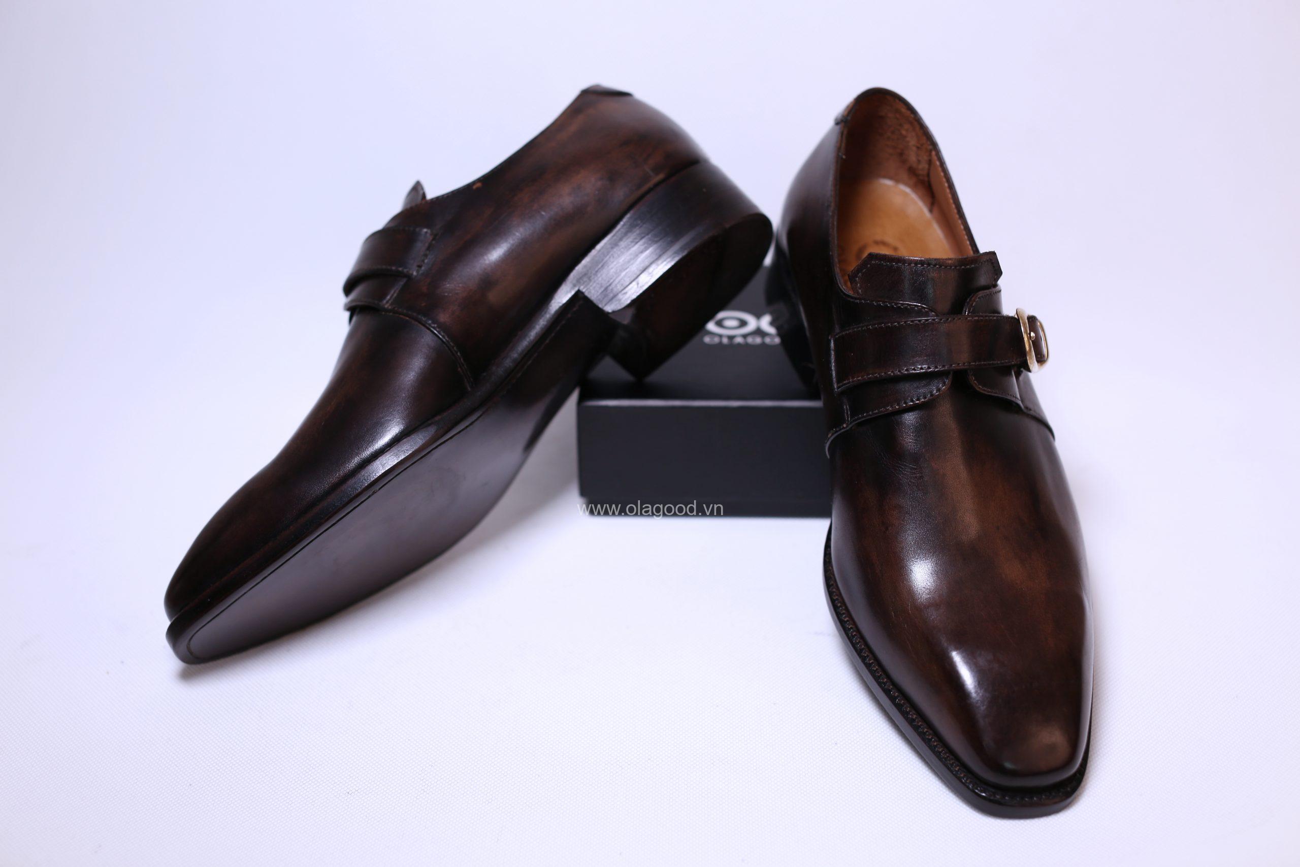 Giày Single Monkstrap - SM012B - Hình ảnh 6