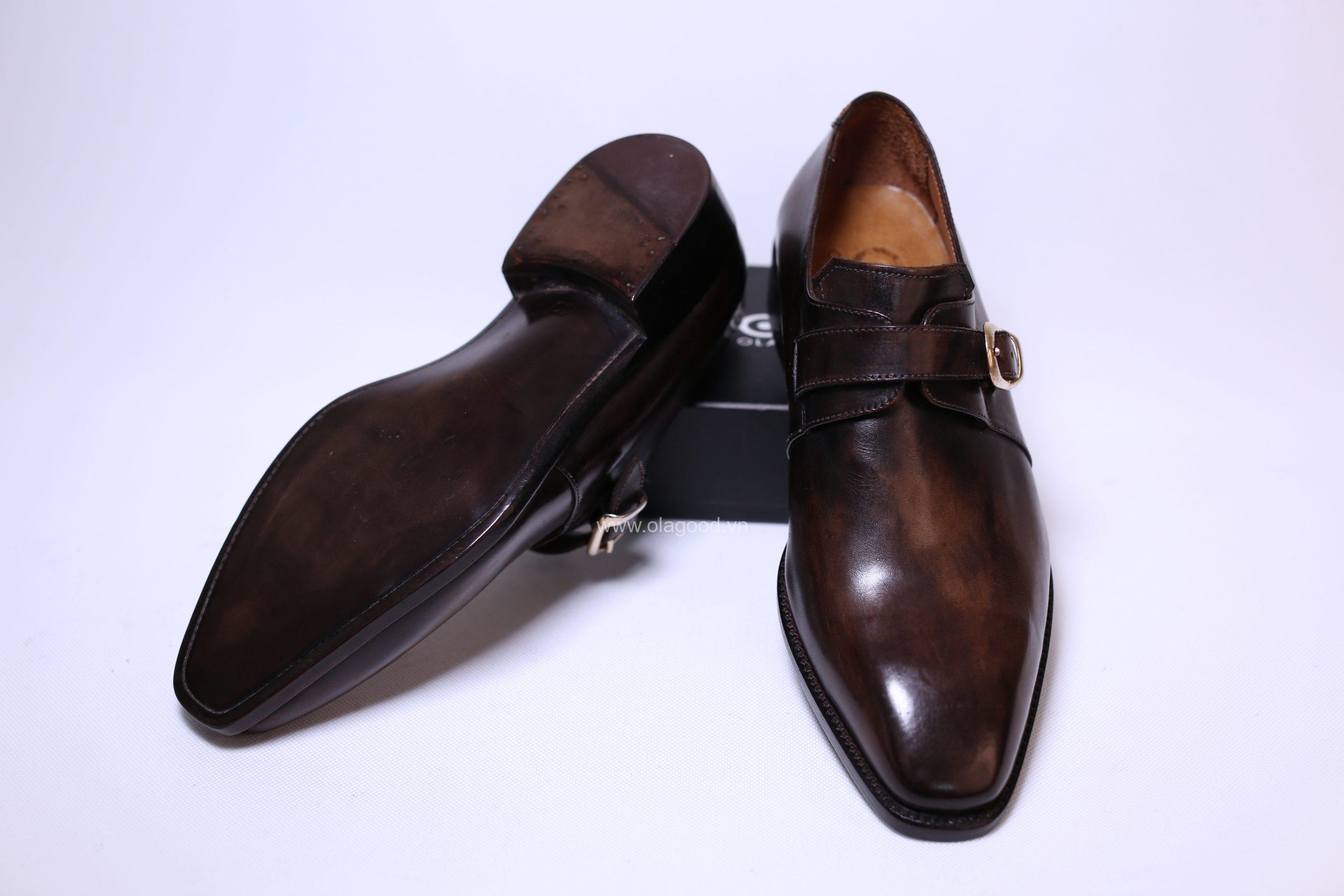 Giày Single Monkstrap - SM012B - Hình ảnh 7