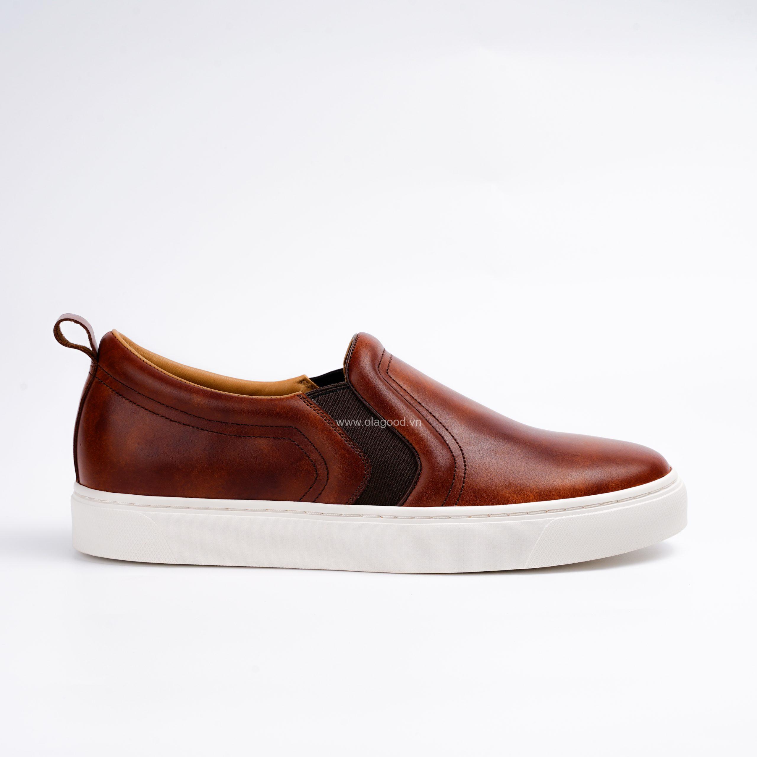 Giày  slip on sneaker nam - OSO0123B - Hình ảnh 4
