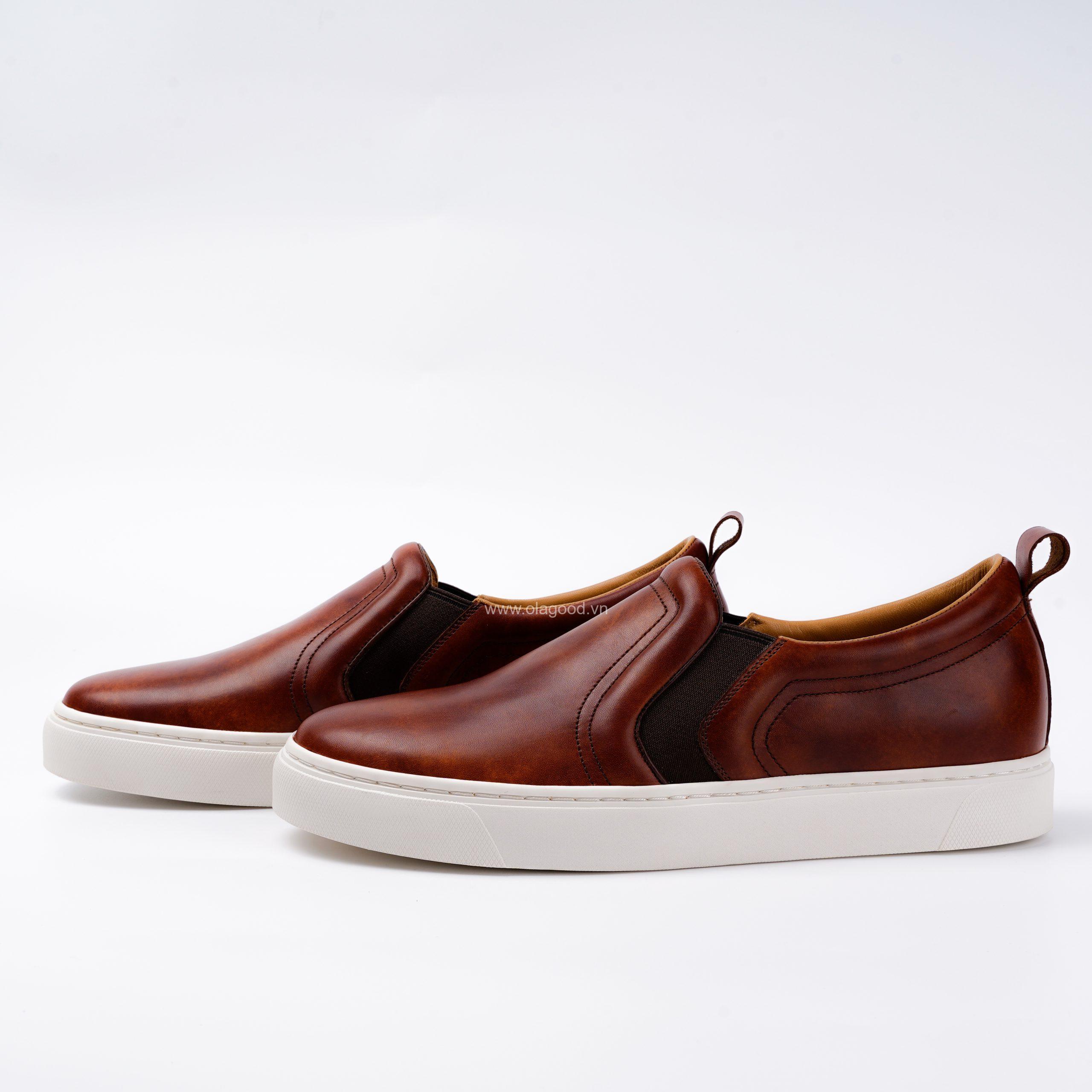 Giày  slip on sneaker nam - OSO0123B