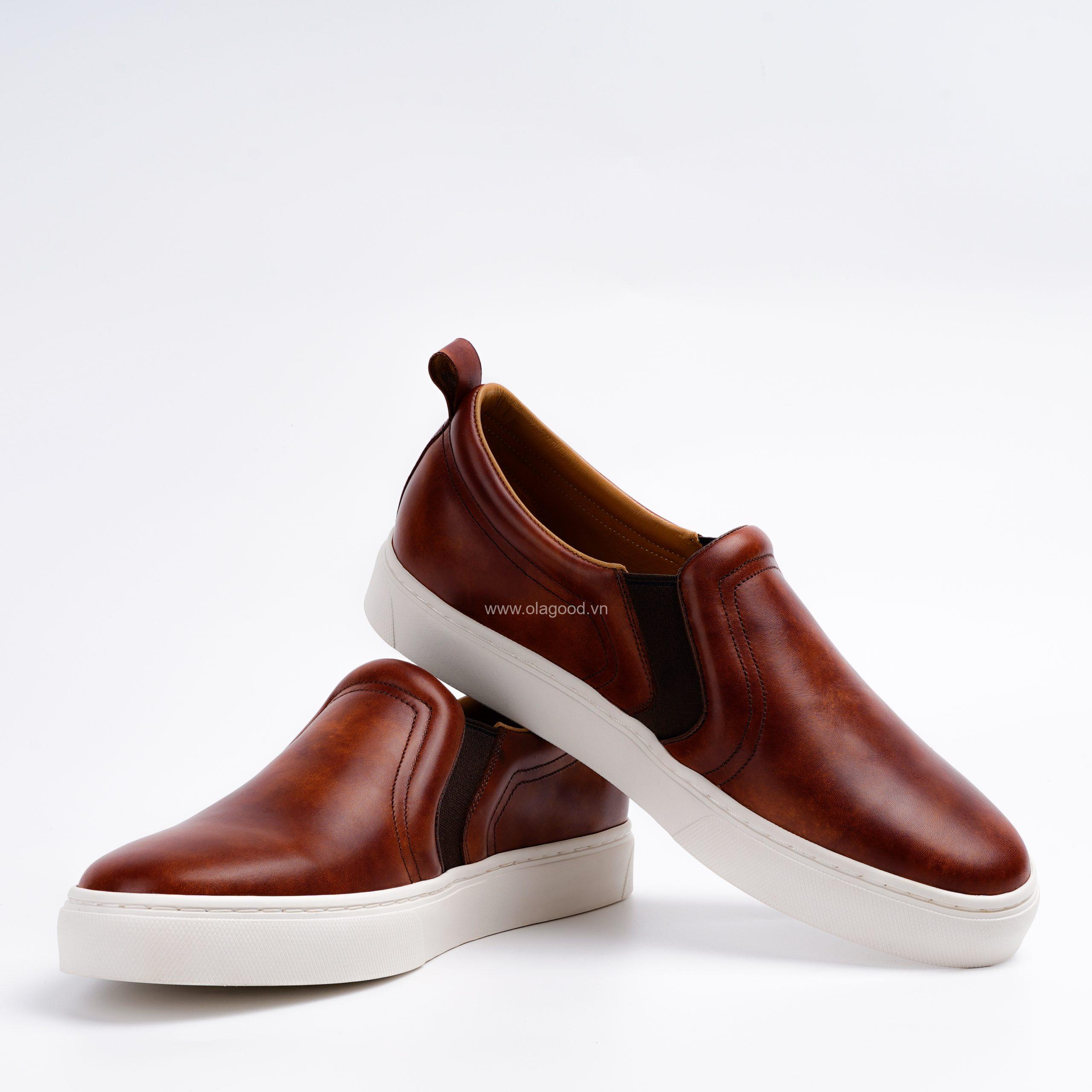 Giày  slip on sneaker nam - OSO0123B - Hình ảnh 3