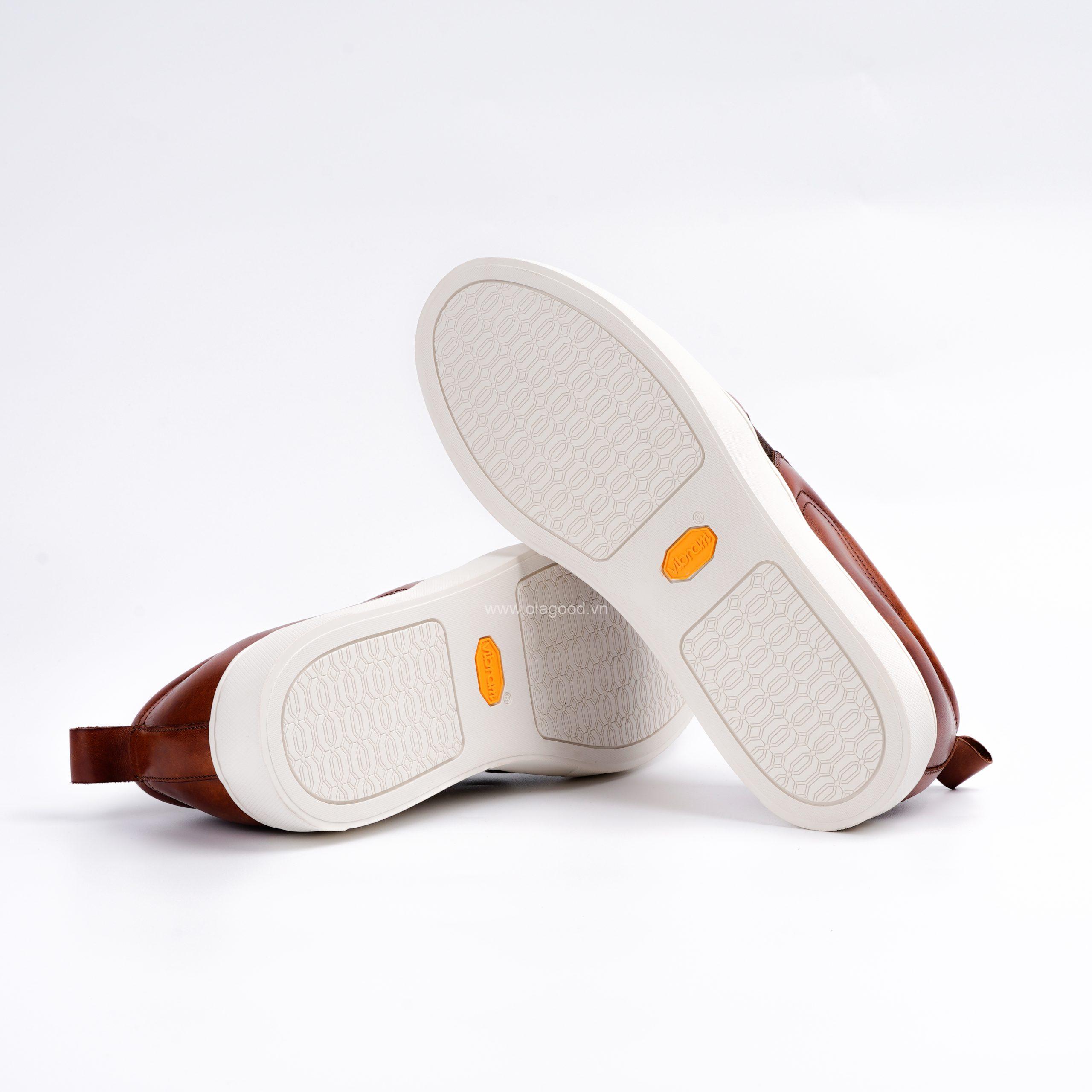 Giày  slip on sneaker nam - OSO0123B - Hình ảnh 7