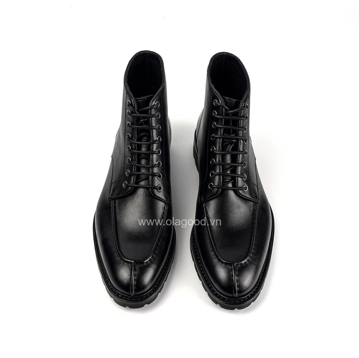 Giày Black Lace Boots - LB018B - Hình ảnh 3