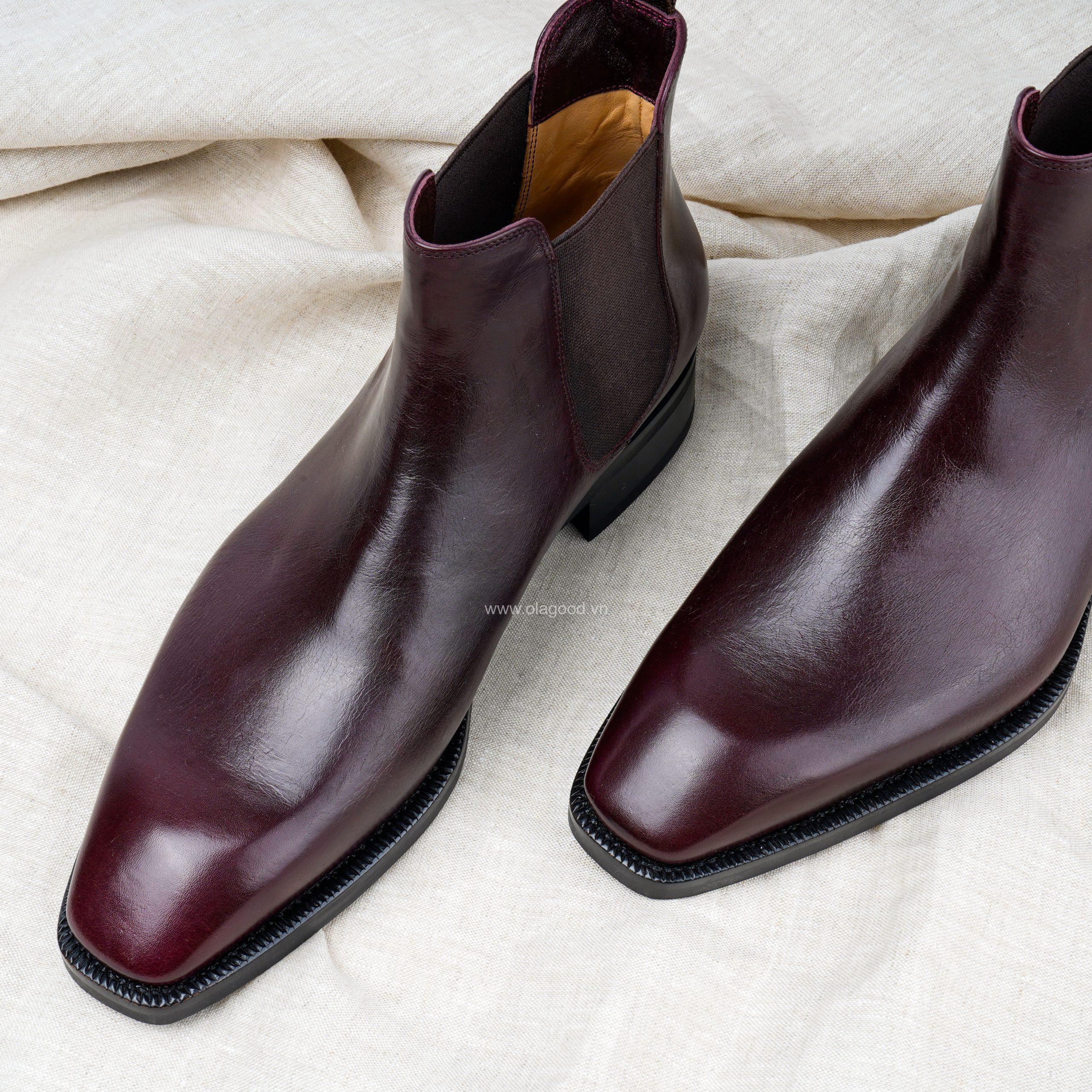 Giày chelsea boots da kangaroo - CB011K - Hình ảnh 6