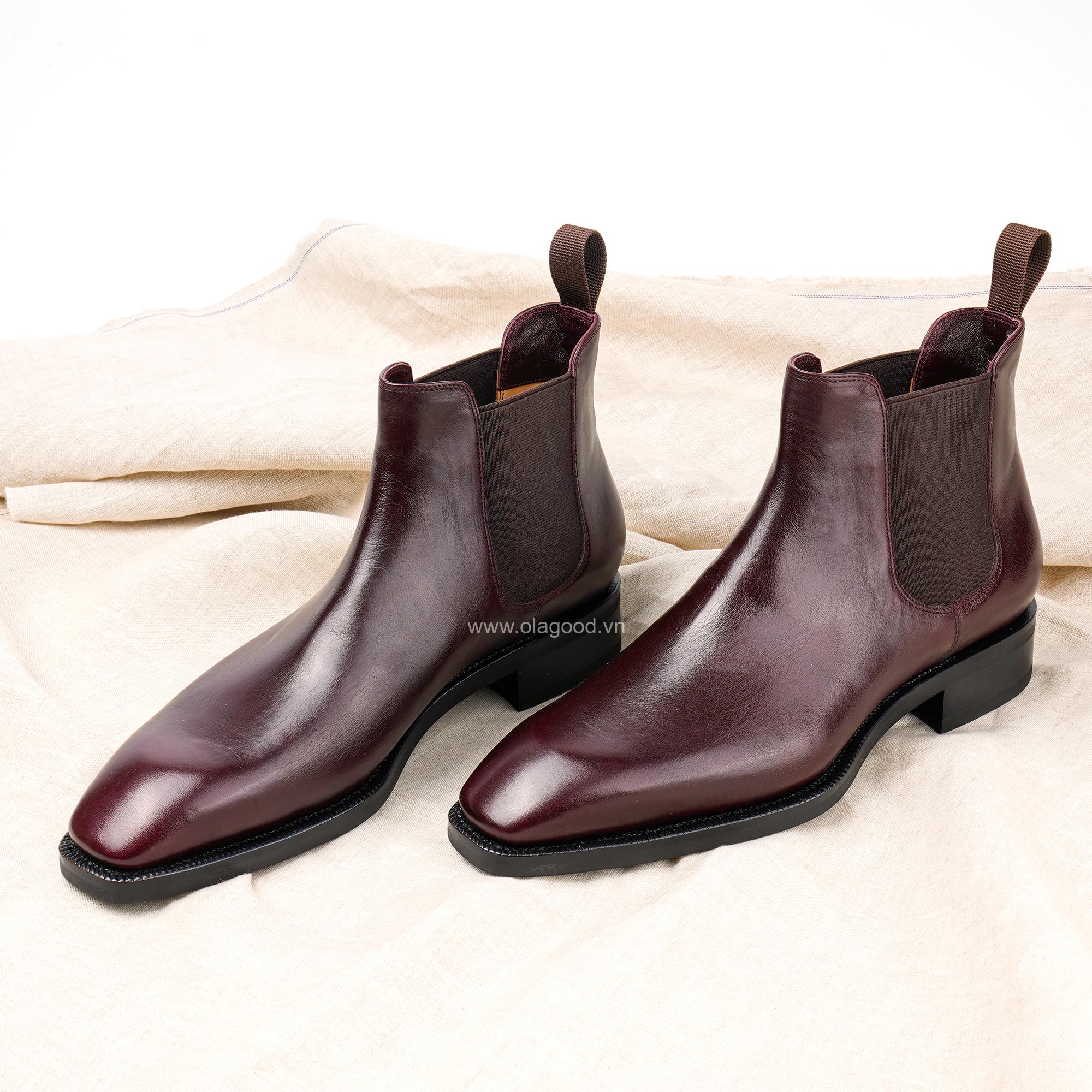 Giày chelsea boots da kangaroo - CB011K - Hình ảnh 7