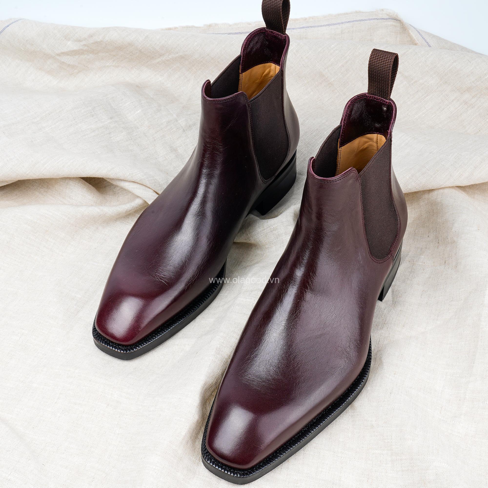 Giày chelsea boots da kangaroo - CB011K - Hình ảnh 8