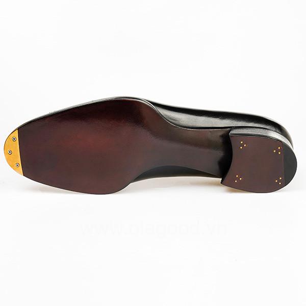 Giày plain toe double monk strap - DM013B - Hình ảnh 6