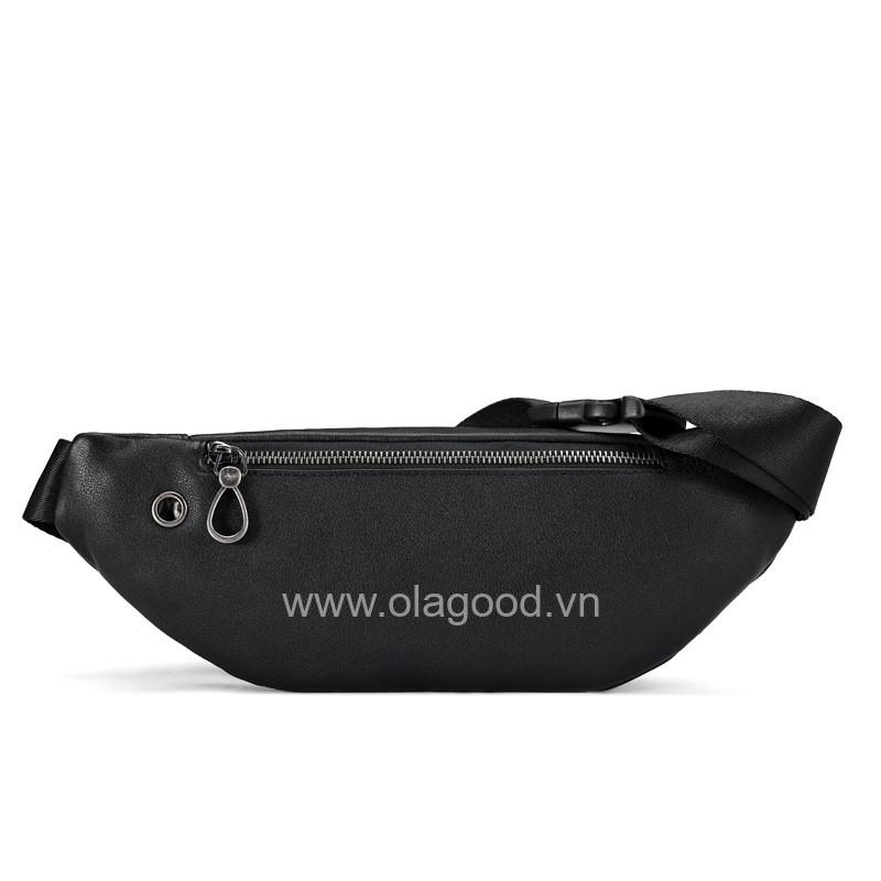Túi đeo thắt lưng bao tử da bò - BT011B - Hình ảnh 3