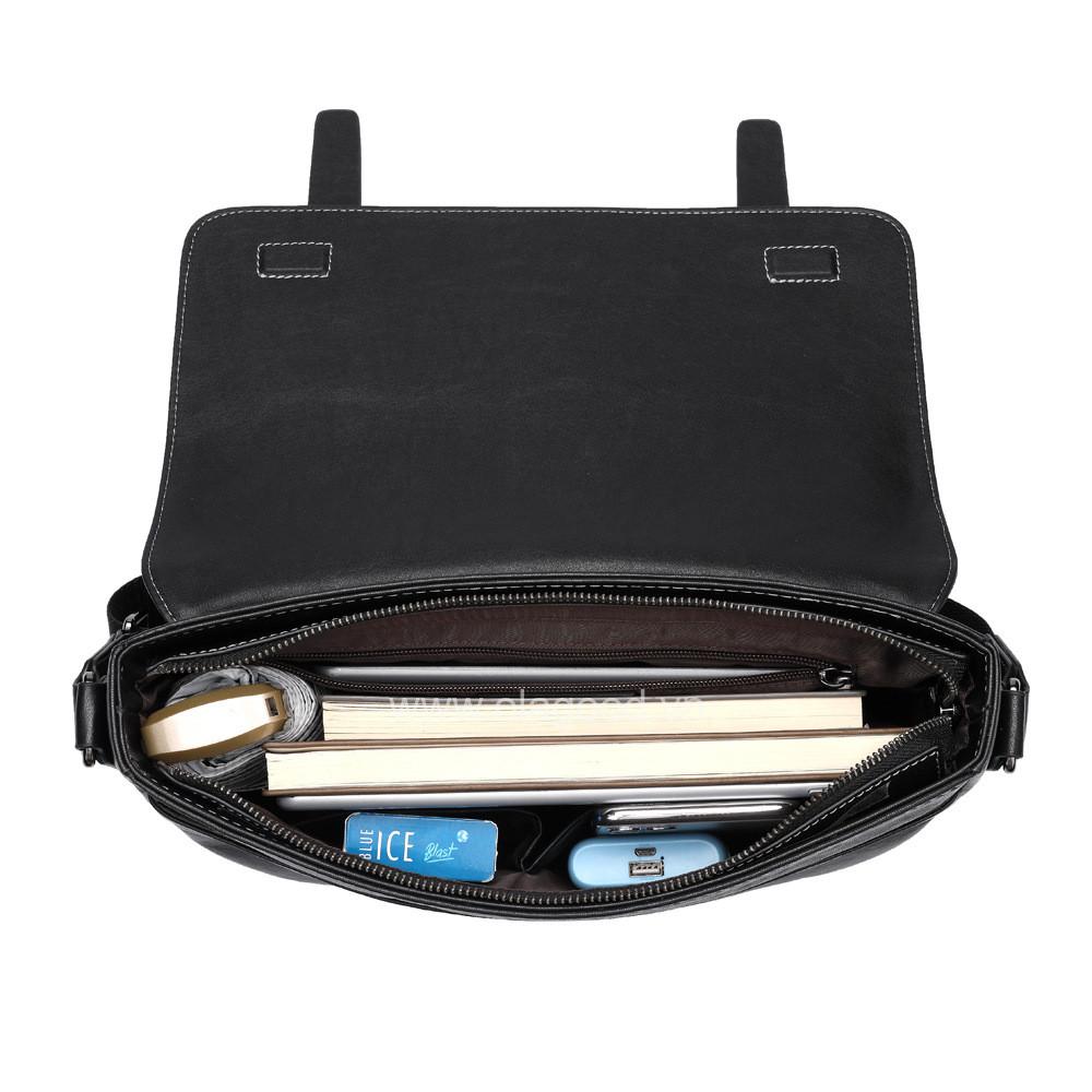 Túi đeo vai nam da bò - DV012B - Hình ảnh 5