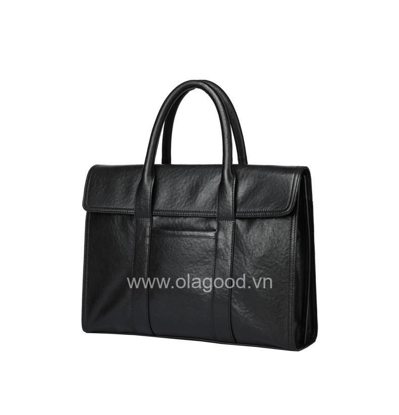 Túi xách laptop da bò - LT013B - Hình ảnh 3