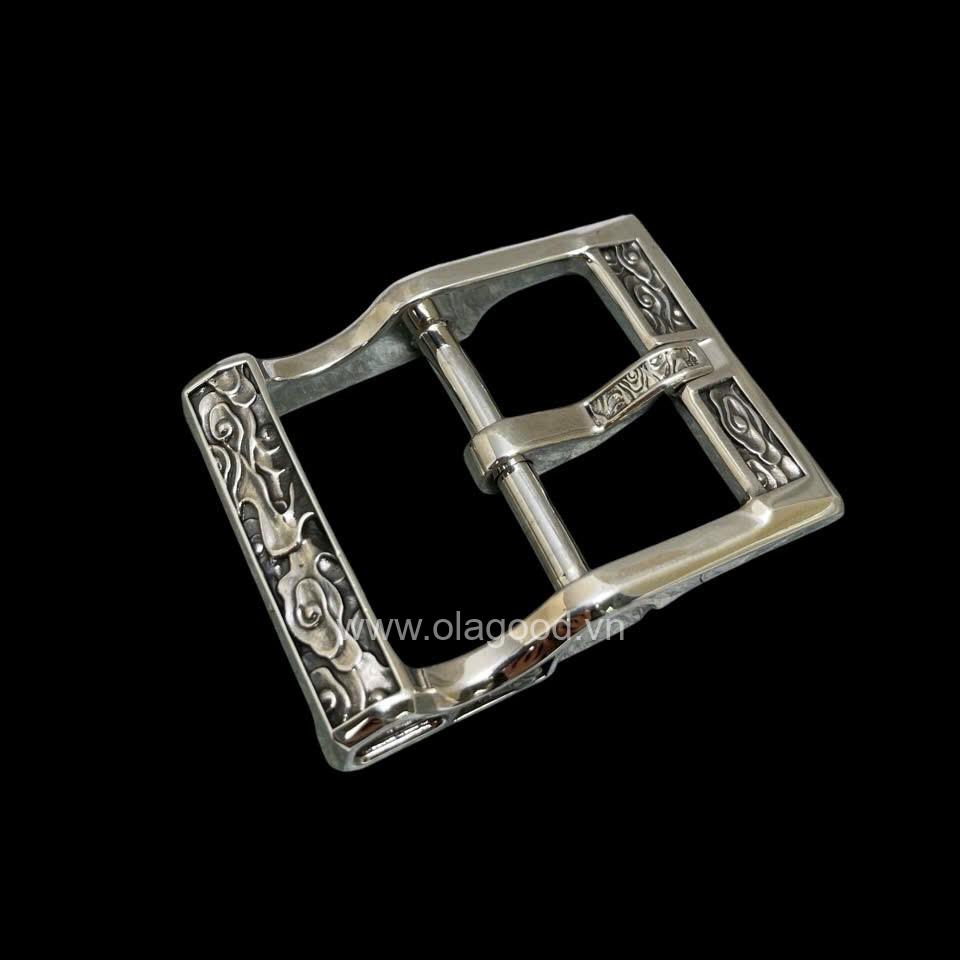 Đầu khóa thắt lưng bạc ý 925 - KB0166 - Hình ảnh 3