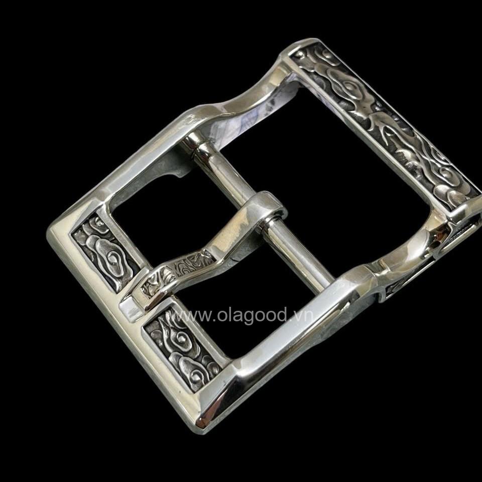 Đầu khóa thắt lưng bạc ý 925 - KB0166 - Hình ảnh 4