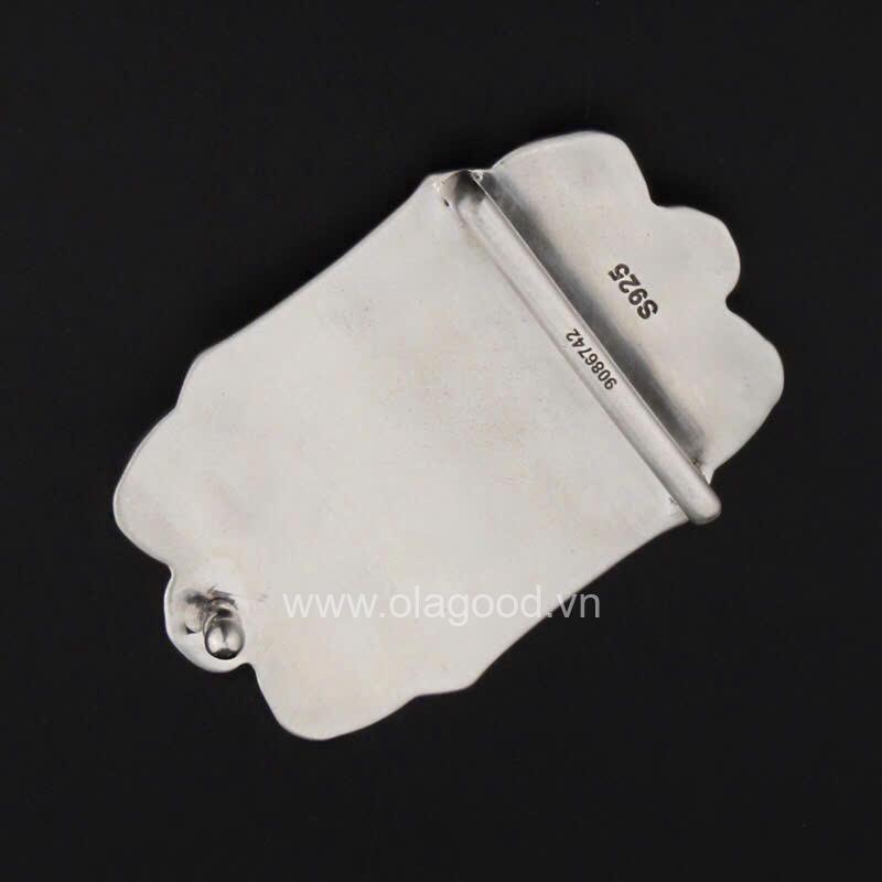 Đầu khóa thắt lưng hình đầu rồng bạc Ý 925 - KB0163 - Hình ảnh 6