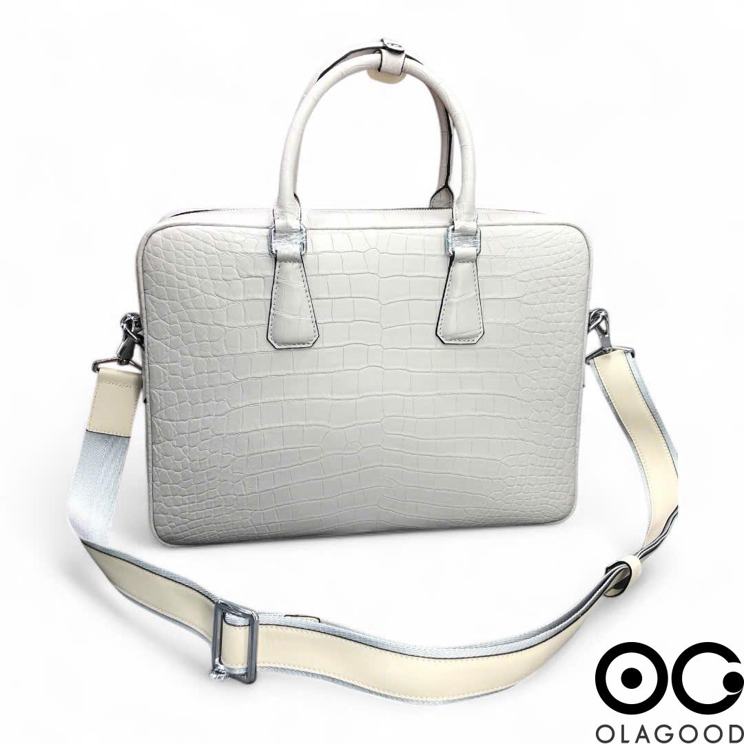 Cặp laptop nam da cá sấu cao cấp - CLT0121S - Hình ảnh 8