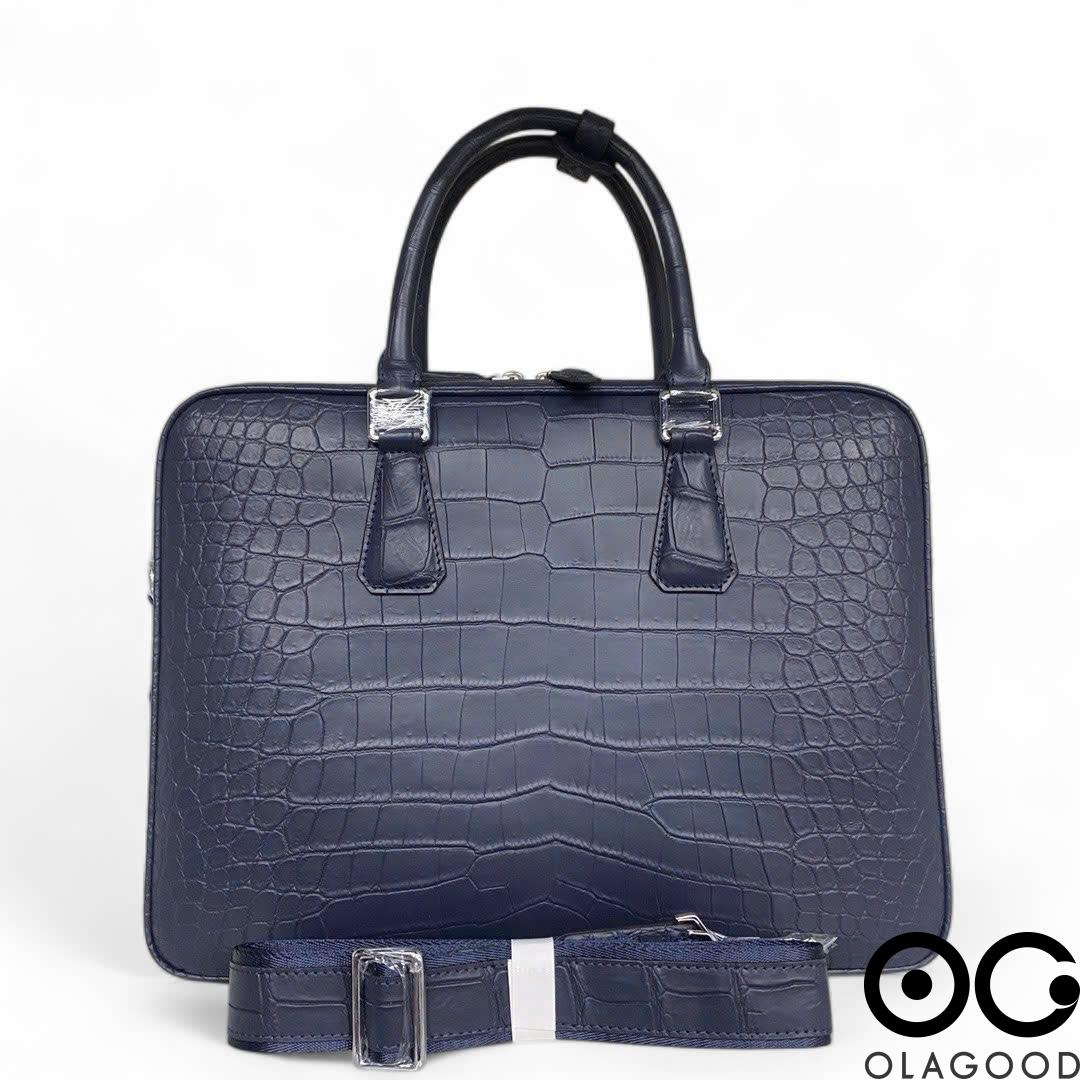 Cặp laptop nam da cá sấu cao cấp - CLT0121S - Hình ảnh 9