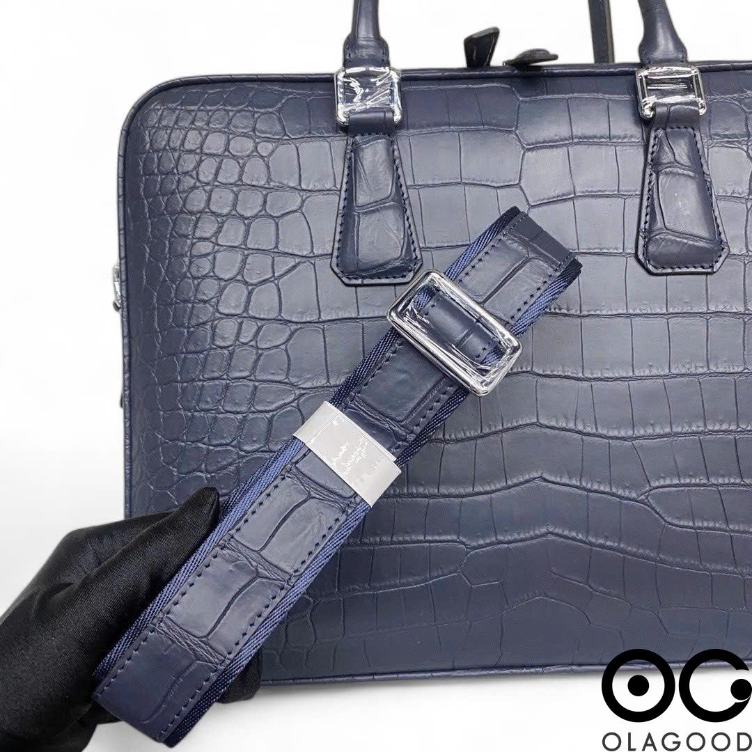 Cặp laptop nam da cá sấu cao cấp - CLT0121S - Hình ảnh 13