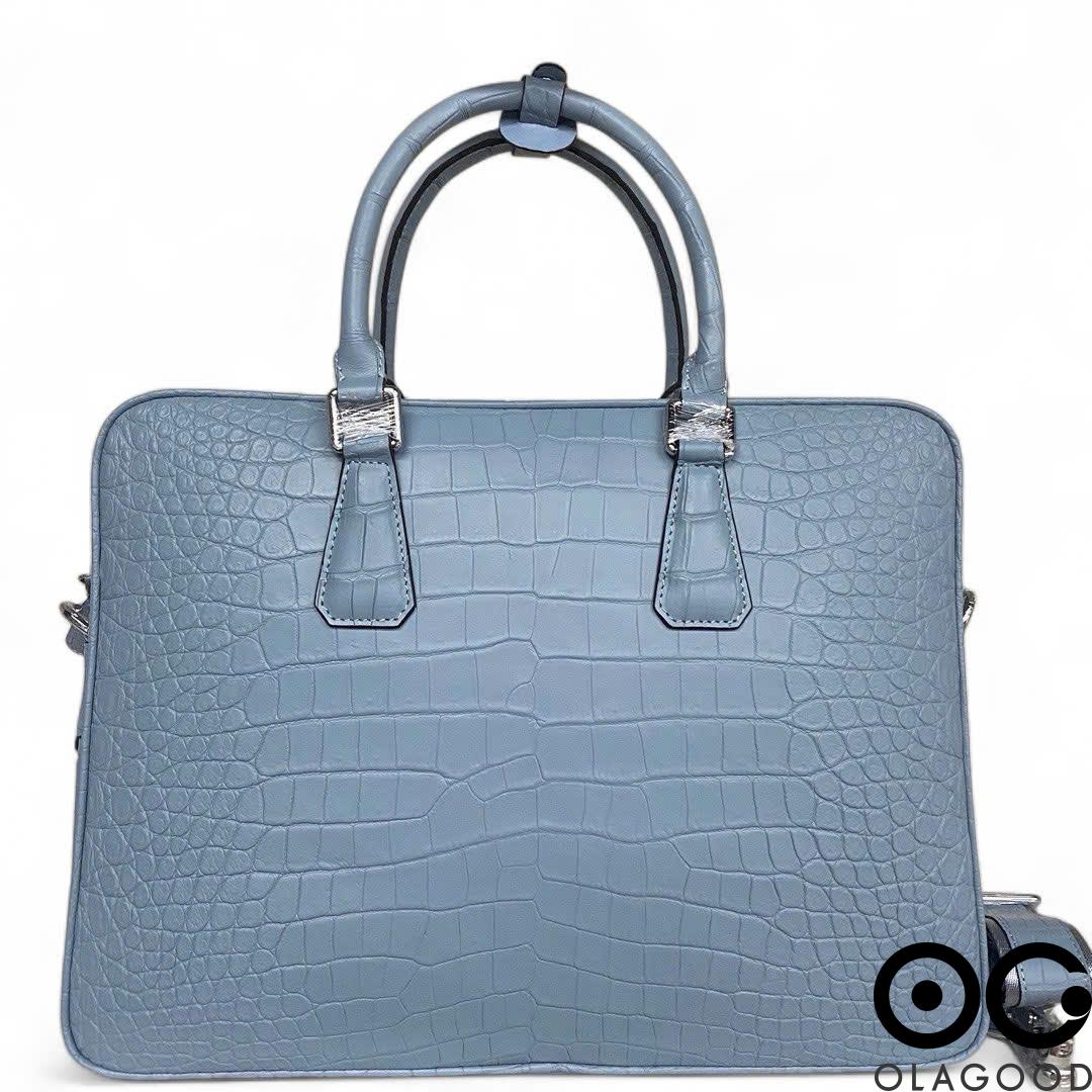 Cặp laptop nam da cá sấu cao cấp - CLT0121S - Hình ảnh 3