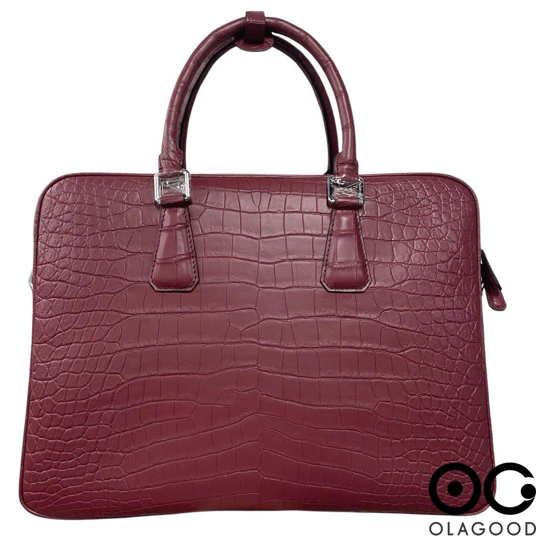 Cặp laptop nam da cá sấu cao cấp - CLT0121S - Hình ảnh 5
