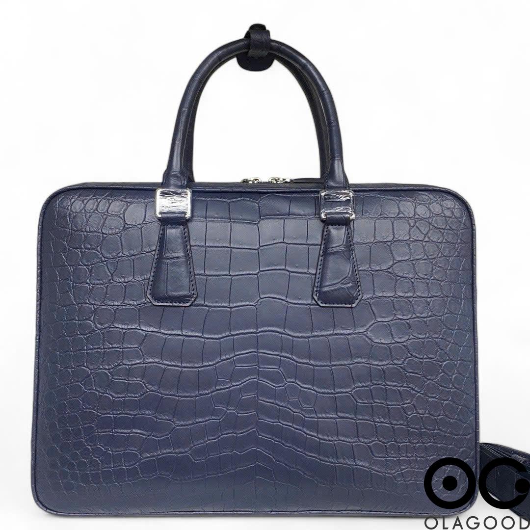 Cặp laptop nam da cá sấu cao cấp - CLT0121S