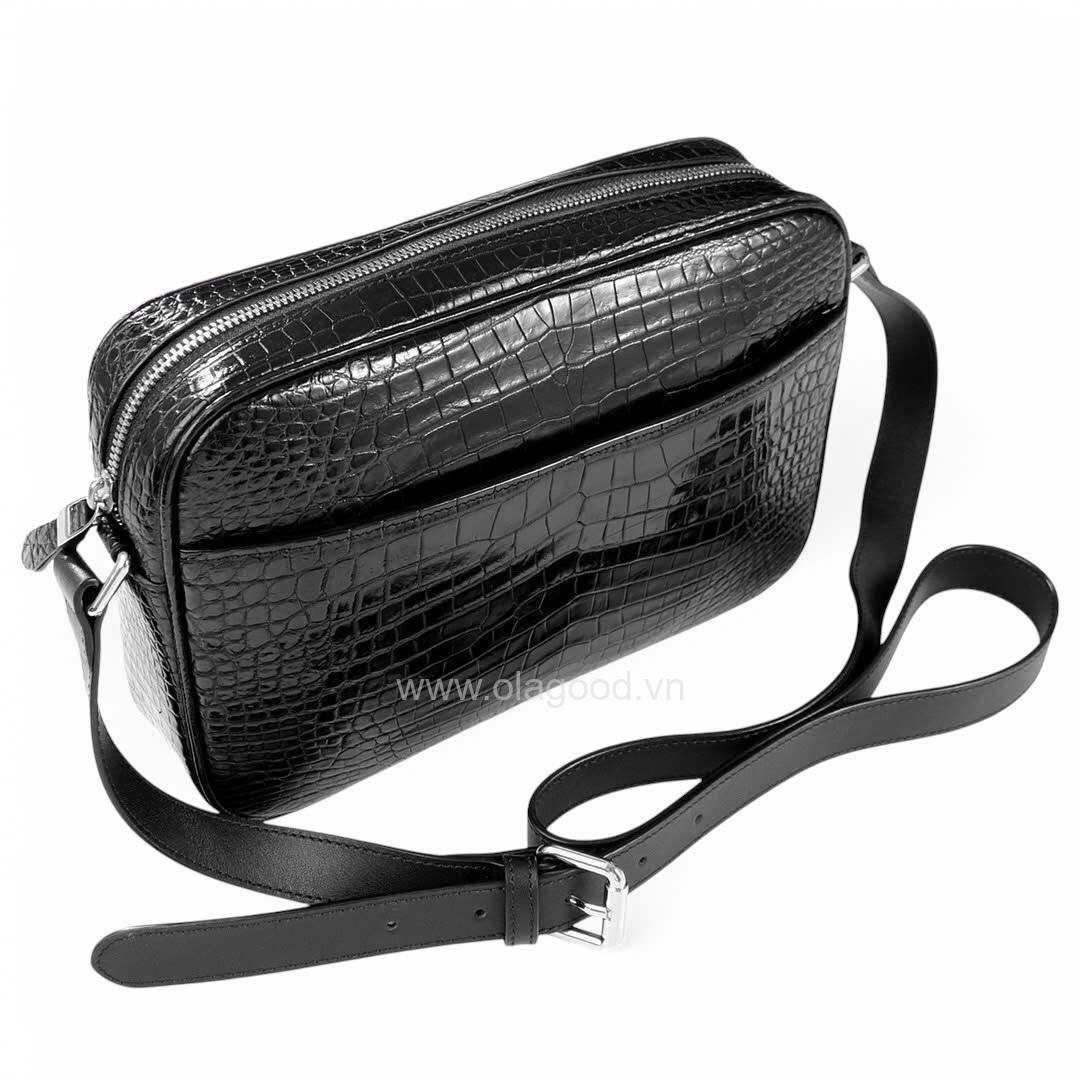 Clutch cầm tay da cá sấu nam - CL012S - Hình ảnh 3