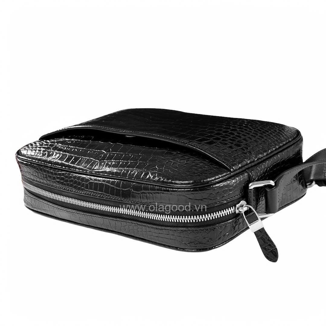 Clutch cầm tay da cá sấu nam - CL012S - Hình ảnh 5