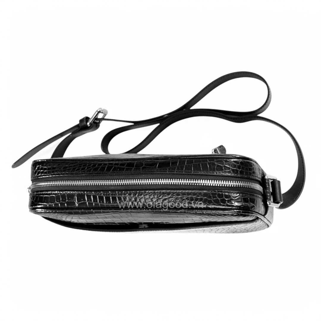Clutch cầm tay da cá sấu nam - CL012S - Hình ảnh 7