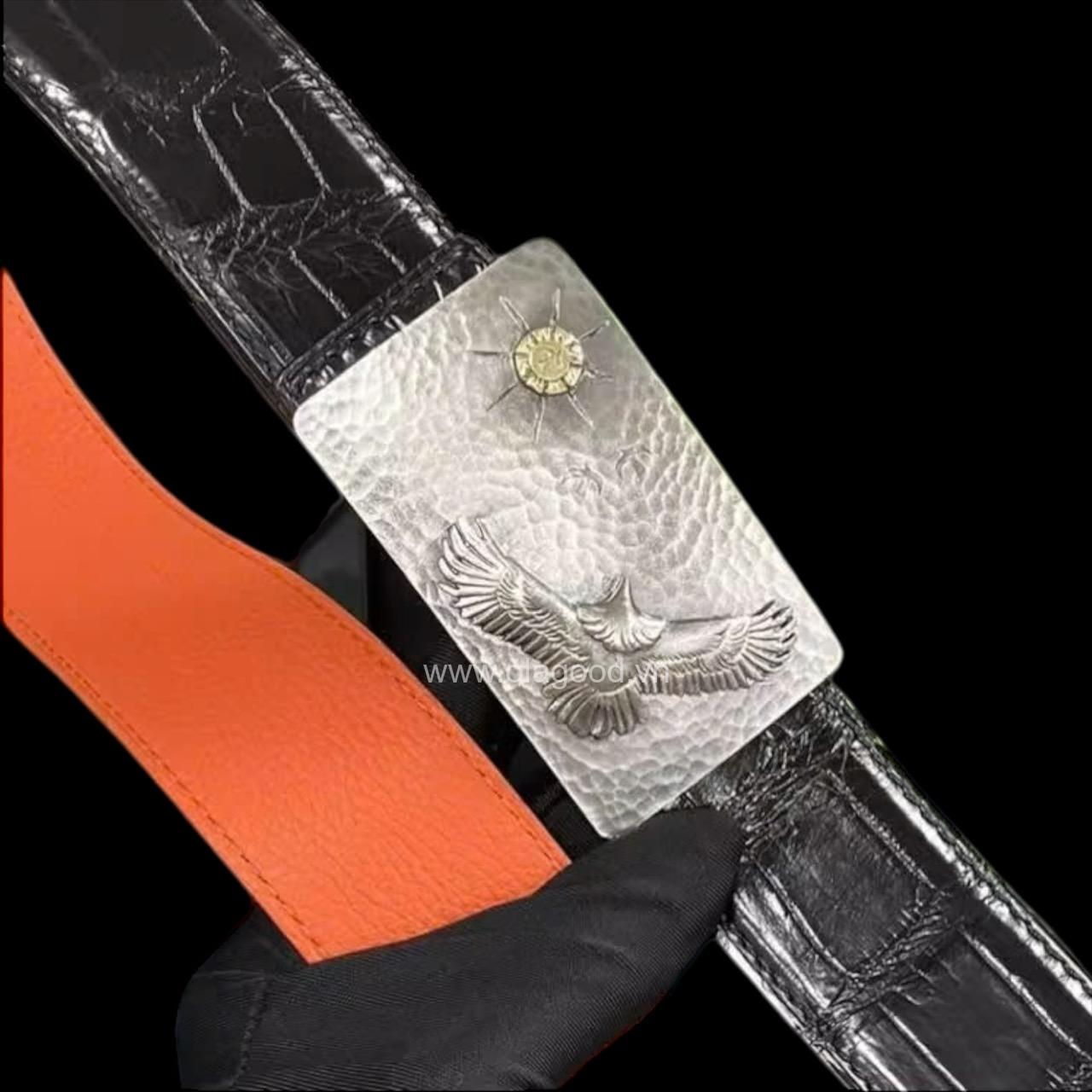 Đầu khóa thắt lưng bạc ý 925 - KB0169 - Hình ảnh 8