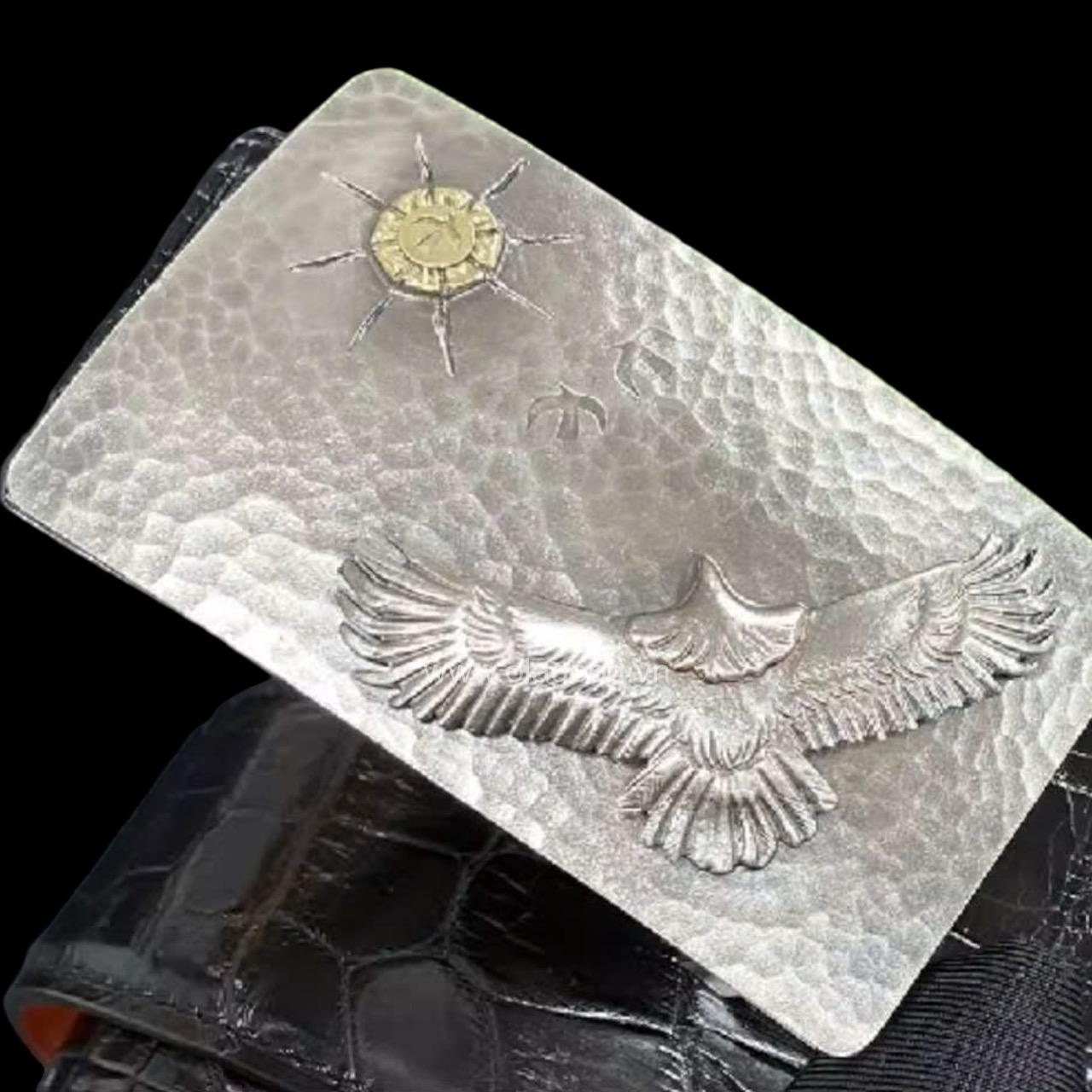 Đầu khóa thắt lưng bạc ý 925 - KB0169 - Hình ảnh 3