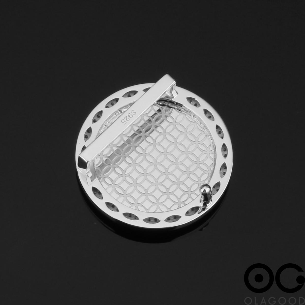 Đầu khóa thắt lưng logo xe BMW bạc ý 925 - KB0184 - Hình ảnh 7