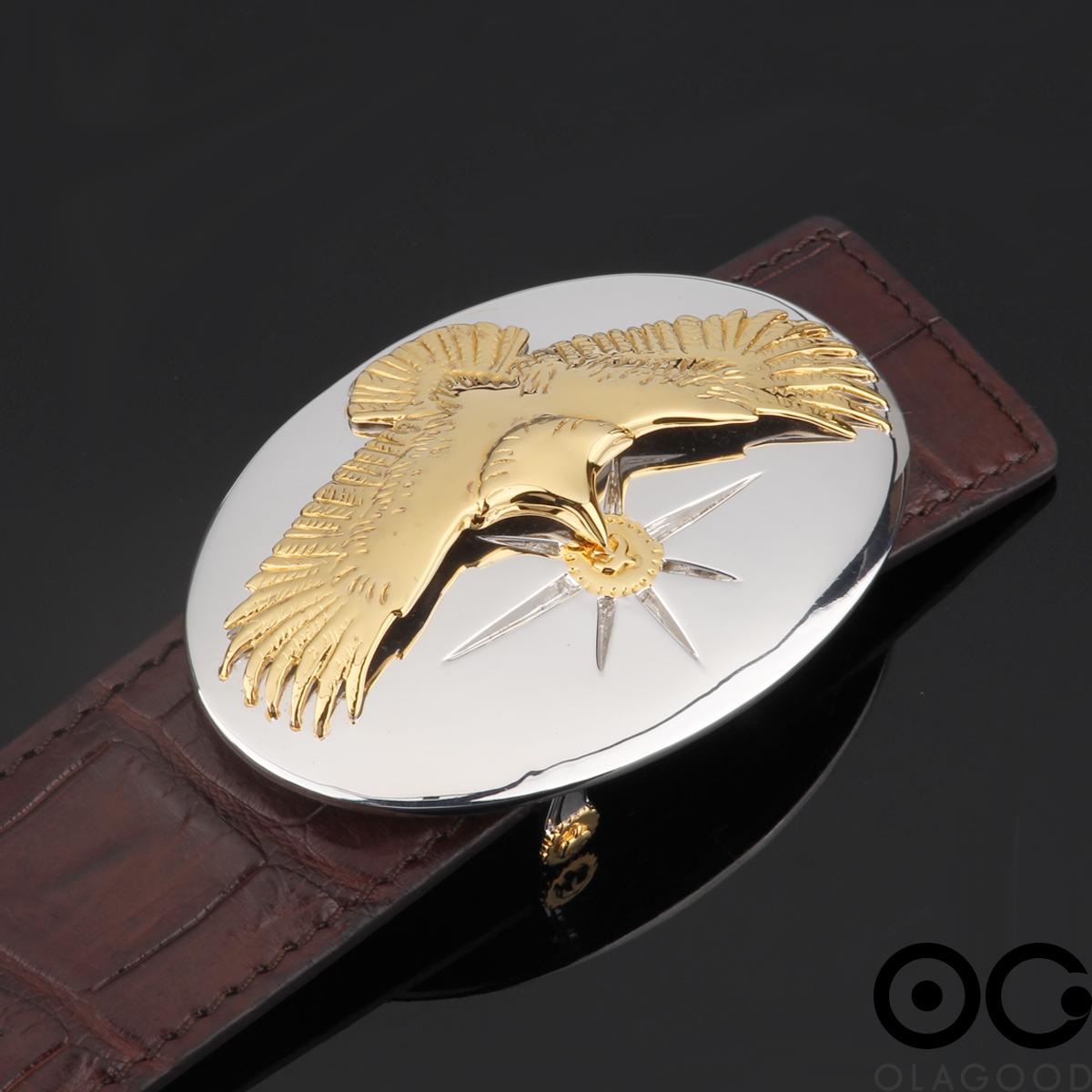 Khóa thắt lưng hình đại bàng bạc ý 925 - KB0178 - Hình ảnh 3