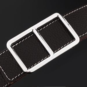 Mặt khóa thắt lưng bạc ý 925 - KB0174