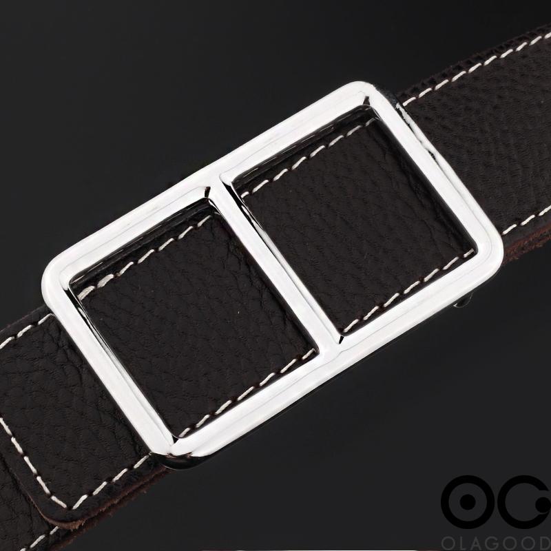 Mặt khóa thắt lưng bạc ý 925 - KB0174