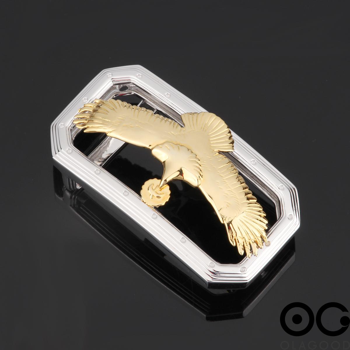 Khóa thắt lưng hình đại bàng bạc ý 925 - KB0179 - Hình ảnh 6