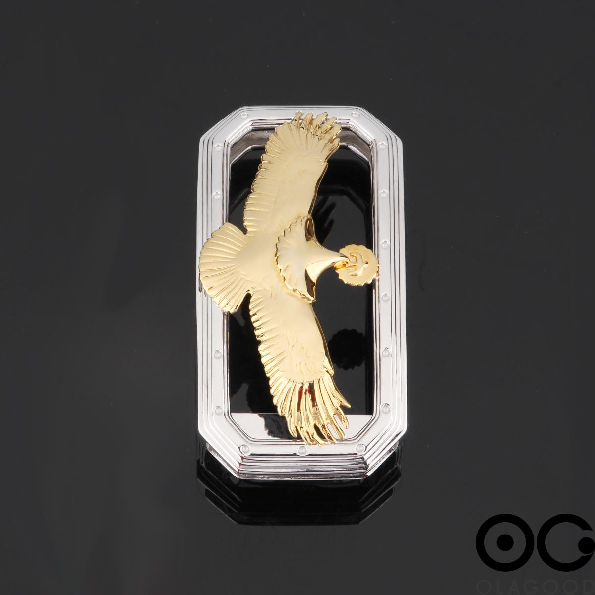 Khóa thắt lưng hình đại bàng bạc ý 925 - KB0179 - Hình ảnh 4