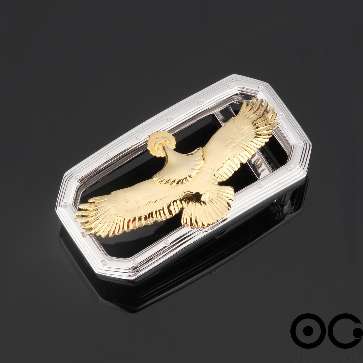 Khóa thắt lưng hình đại bàng bạc ý 925 - KB0179 - Hình ảnh 2