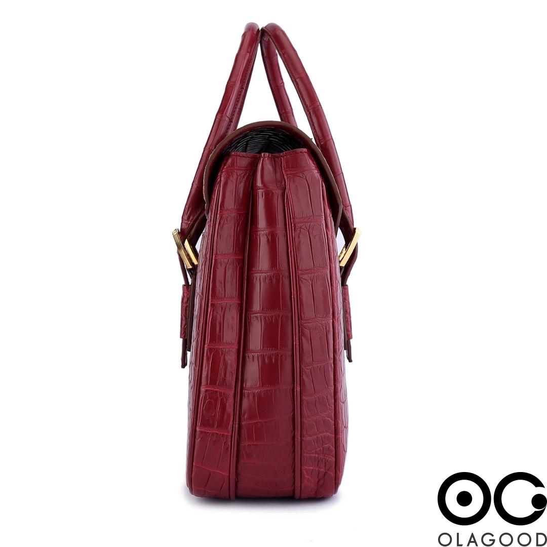 Cặp laptop công sở da cá sấu nile - CLT0132S - Hình ảnh 9