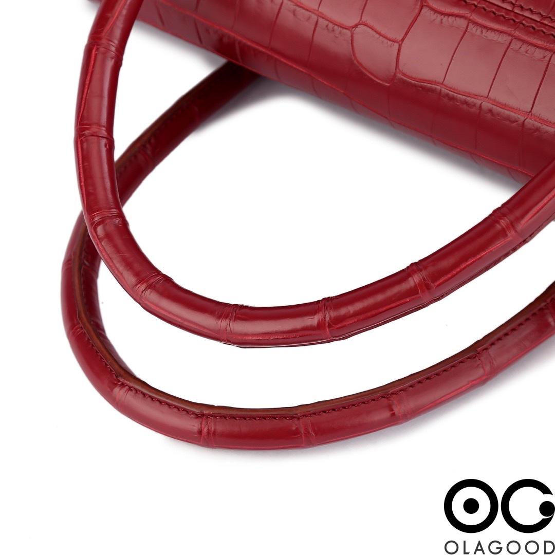 Cặp laptop công sở da cá sấu nile - CLT0132S - Hình ảnh 11