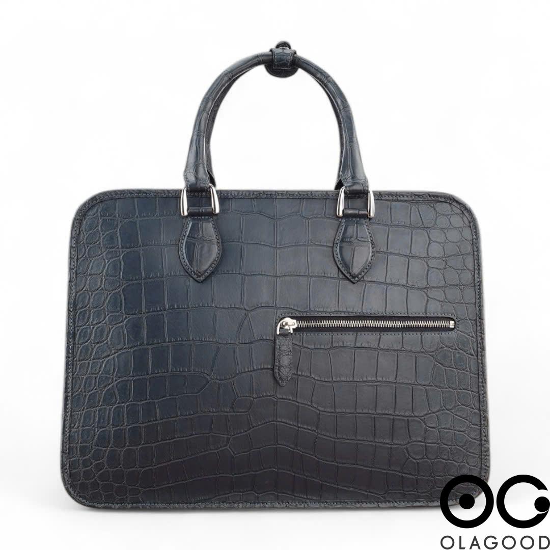 Cặp laptop da cá sấu nile - CLP0125S