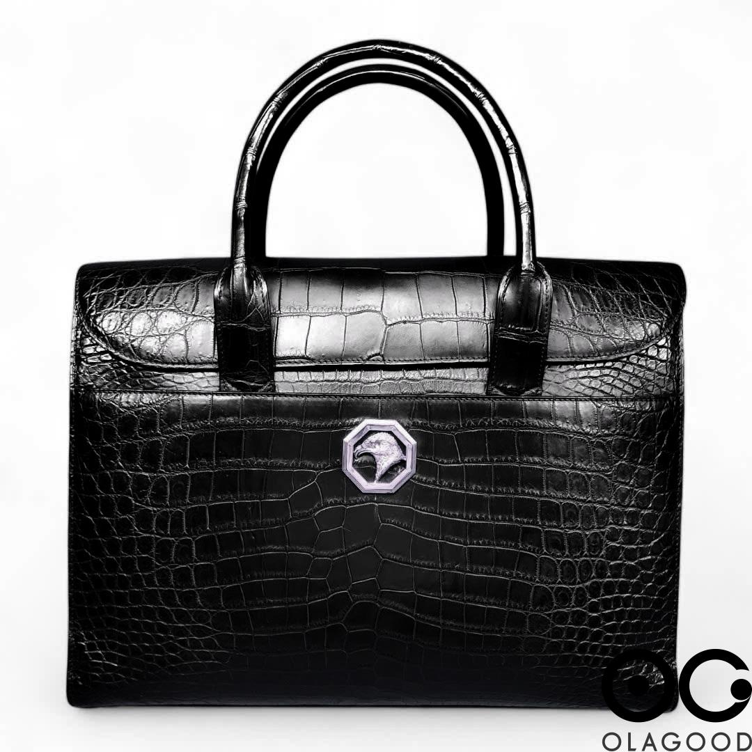 Túi xách công sở da cá sấu nile - CLT0134S