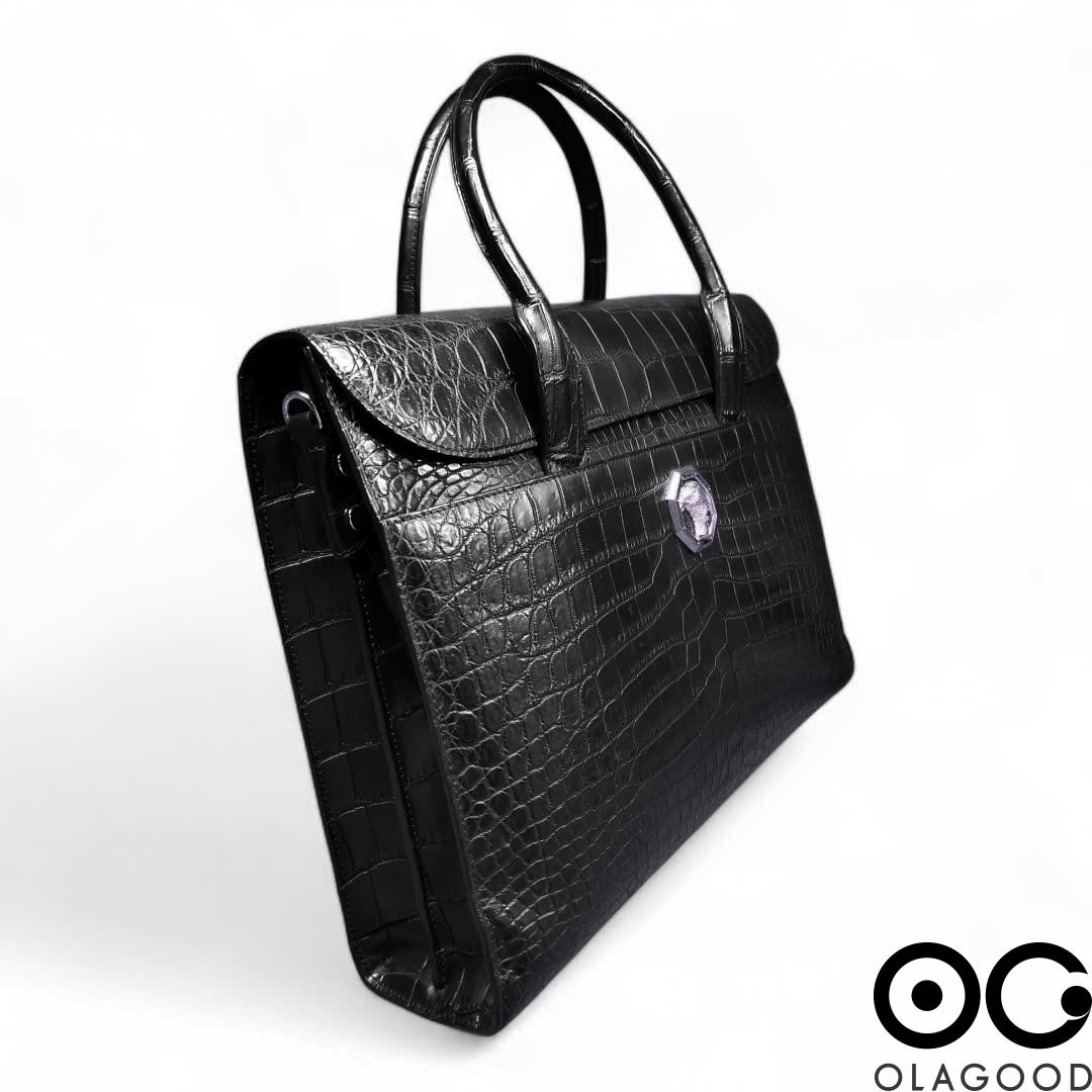 Túi xách công sở da cá sấu nile - CLT0134S - Hình ảnh 5