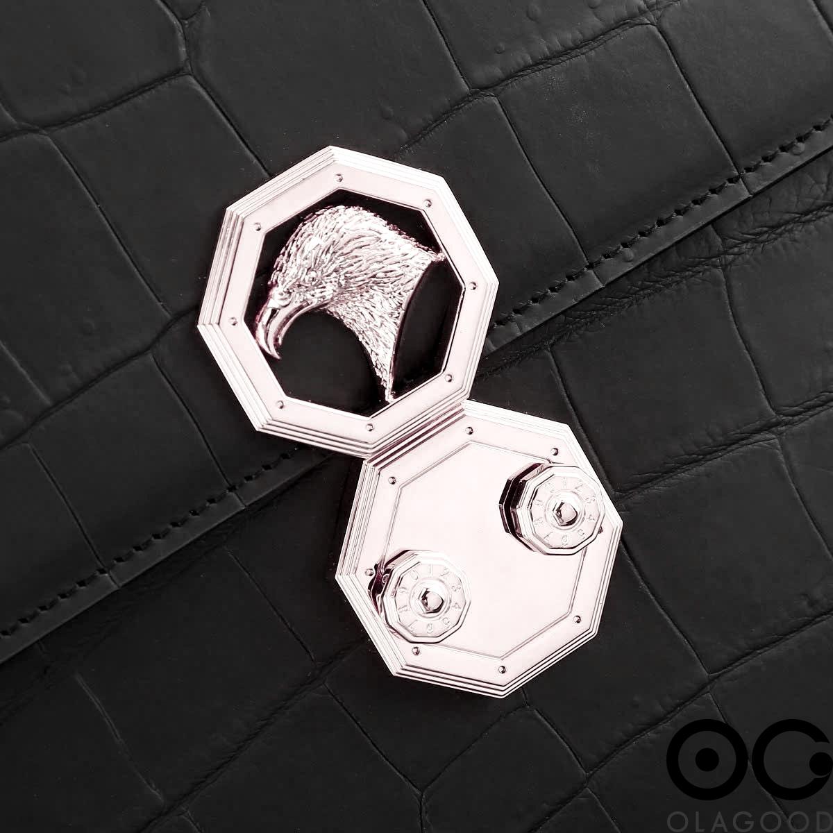 Cặp công sở da cá sấu nile nhập khẩu - CLT0139S - Hình ảnh 6