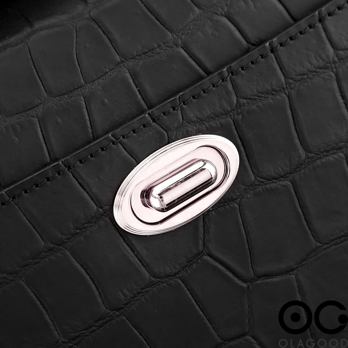 Cặp công sở da cá sấu nile nhập khẩu - CLT0139S - Hình ảnh 9