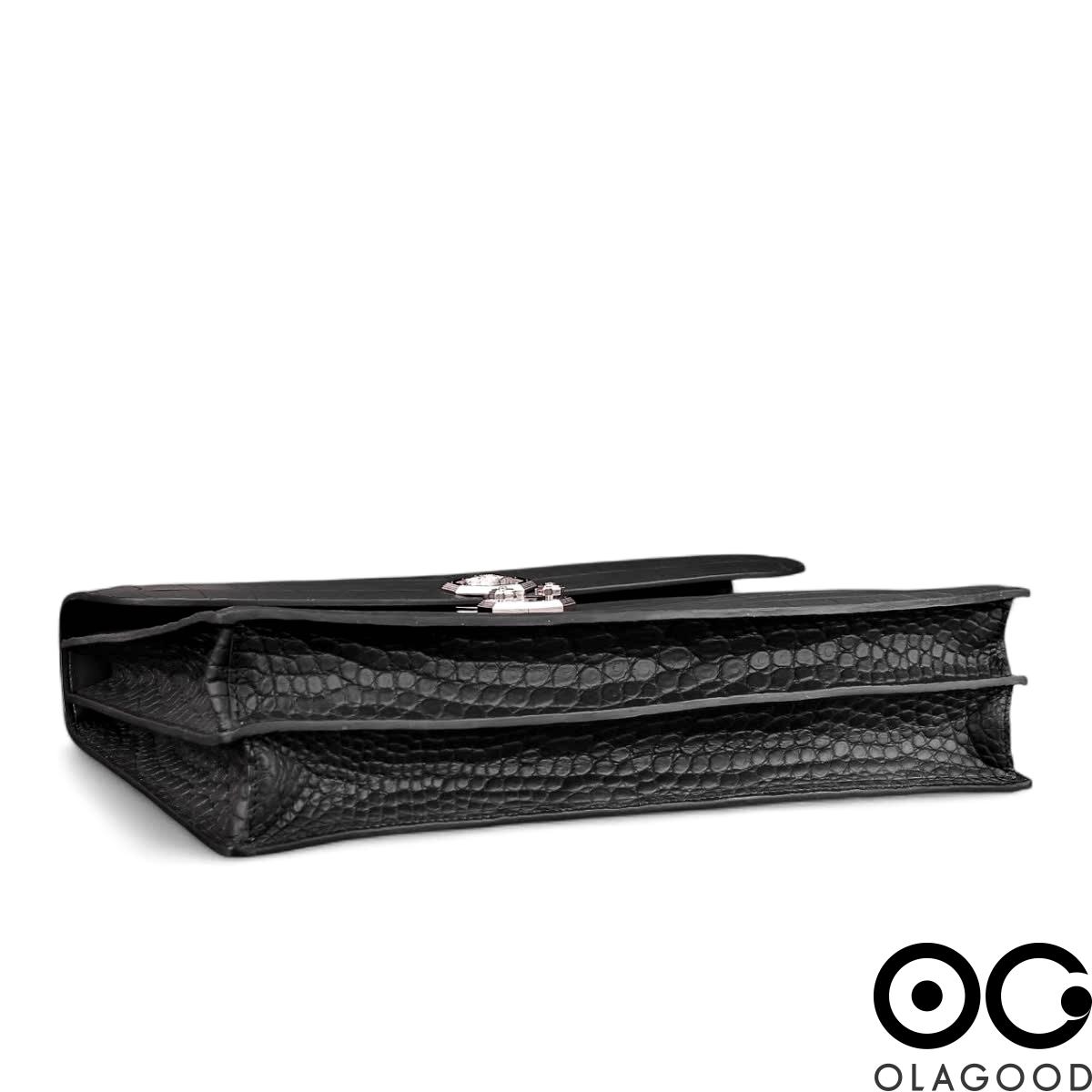 Cặp công sở da cá sấu nile nhập khẩu - CLT0139S - Hình ảnh 11