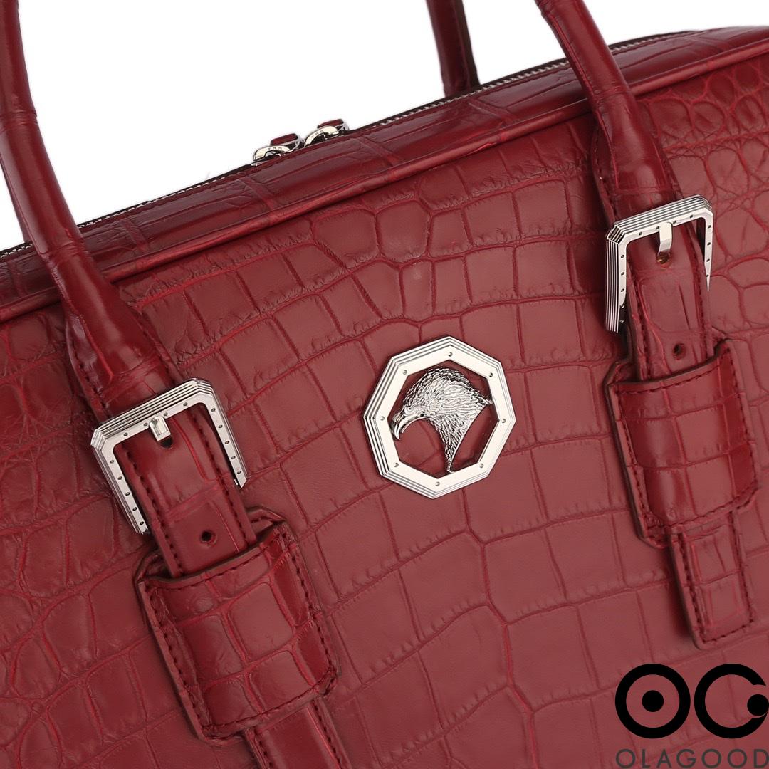 Túi xách công sở da cá sấu nile - CLT0137S - Hình ảnh 17