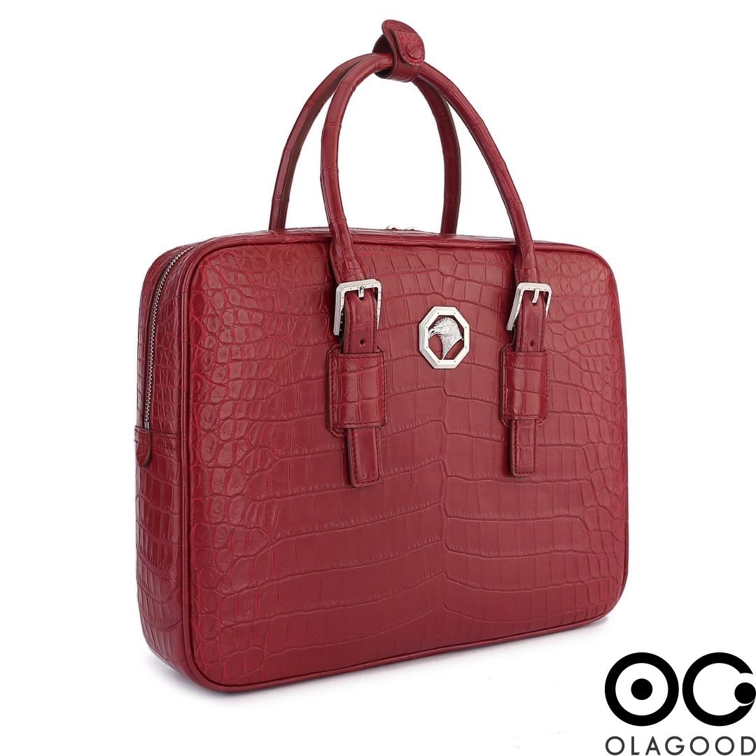 Túi xách công sở da cá sấu nile - CLT0137S - Hình ảnh 13